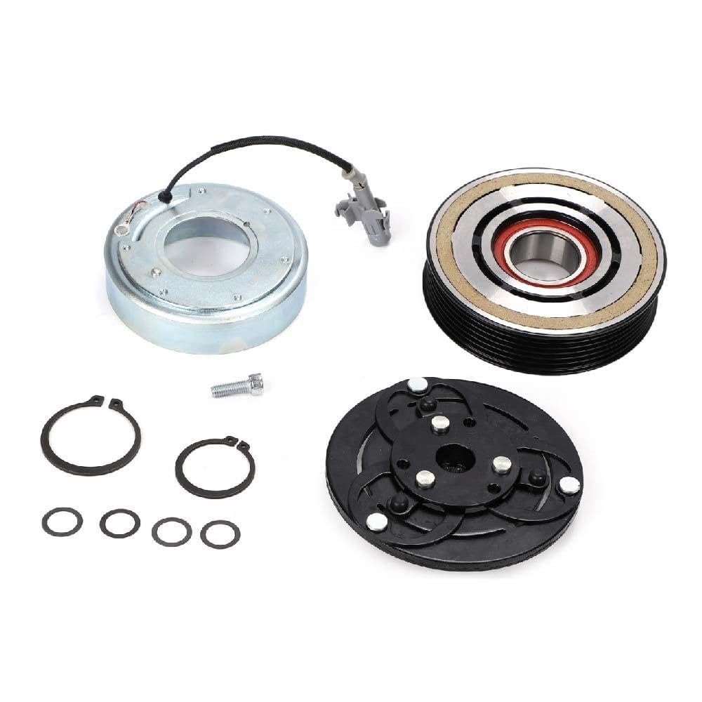 Magnetic Clutch and Pulley Assembly for Subaru A/C Compressor, Repair Kit by KURT ECP