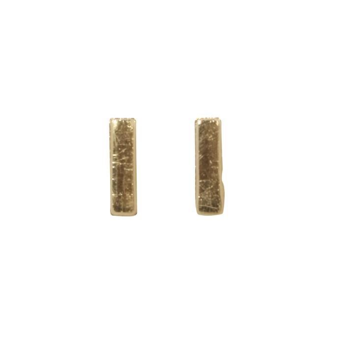 Lettres en cire -I-, or, 9mm,sct.-LS 2 pces