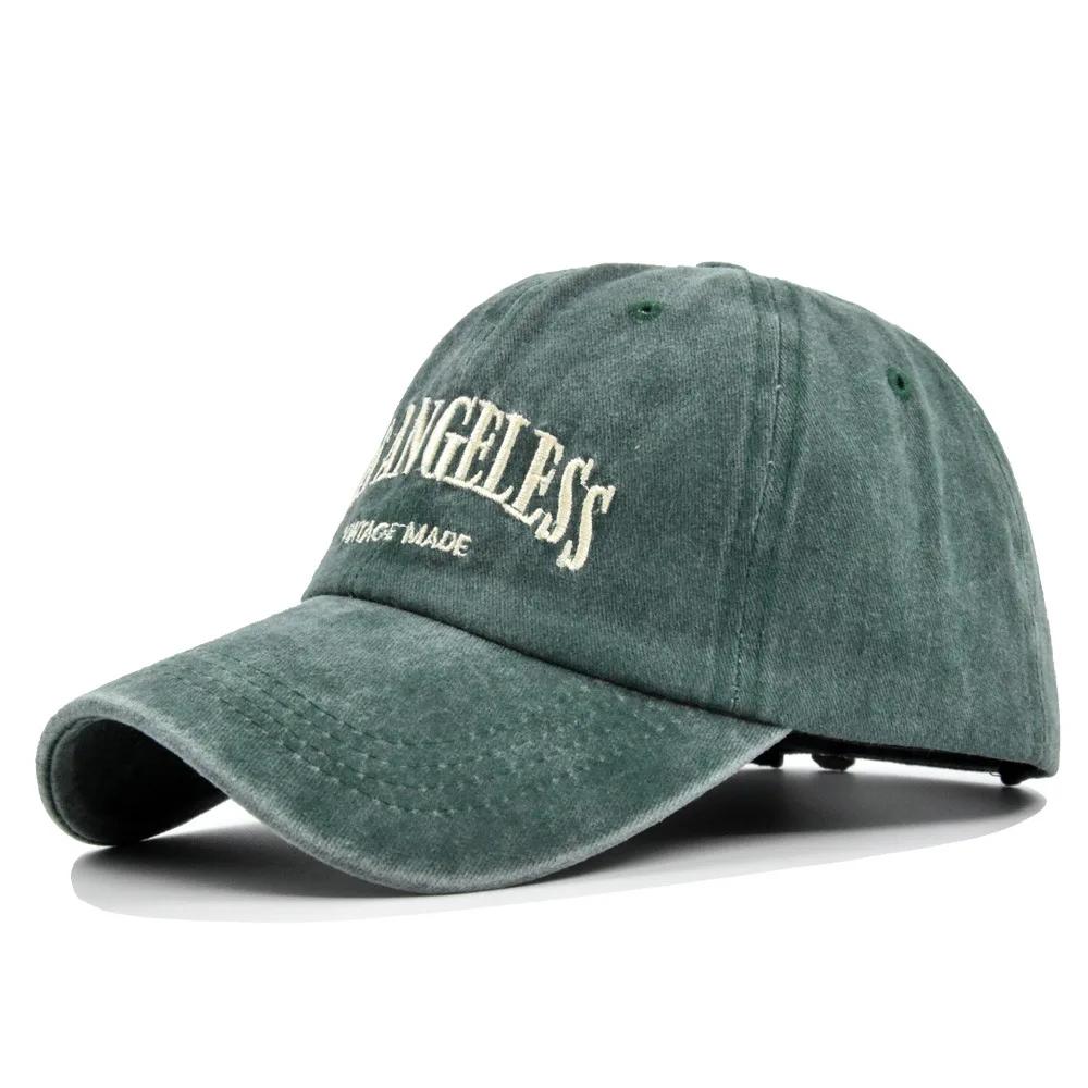 2025 Spring/Summer Unisex Cotton Baseball Cap Vintage Washed with Alphabet ALWAYS Embroidery - Hip-Hop Inspired Snapback Design