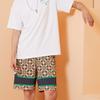 Li Ning Paris Fashion Week SS20 Series Basketball Shorts Men shorts Brown AAPQ015-2