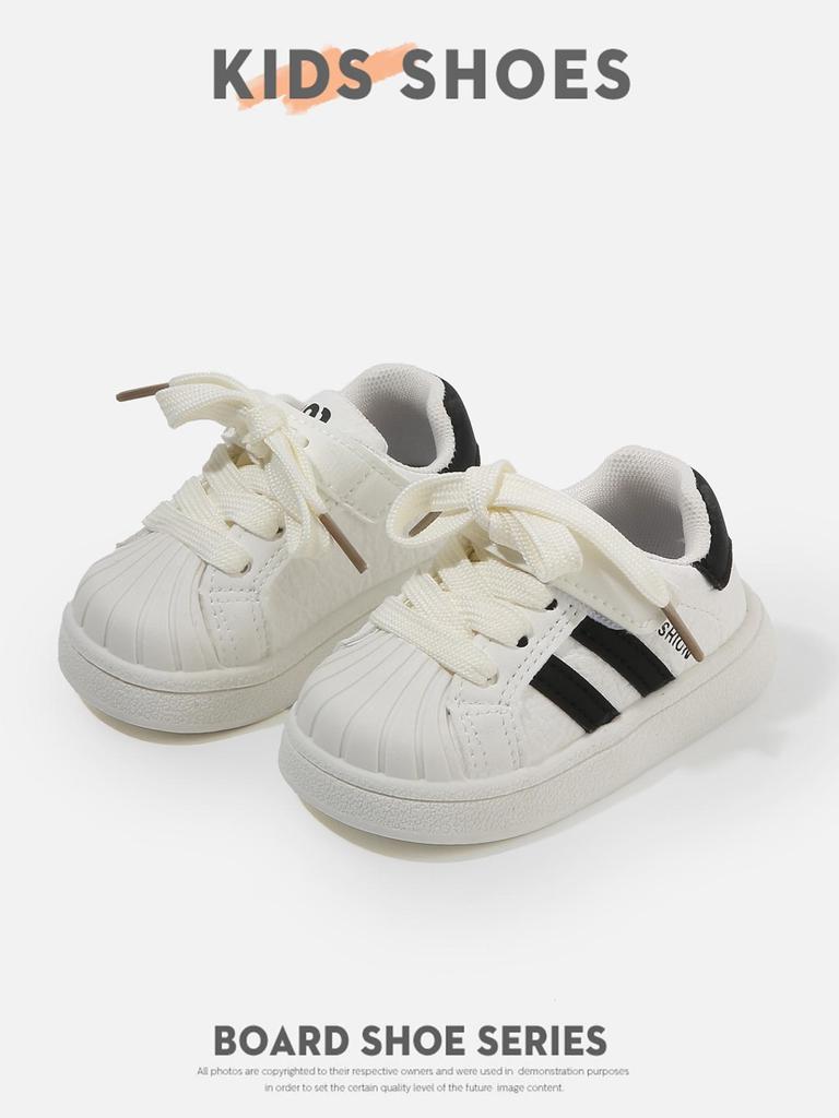 2026 Kids' Spring/Autumn Mesh Breathable Sports Shoes - Unisex White Forrest Gump Style with Soft Sole Casual Design.