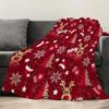 Christmas Creative Throw Blanket Flannel Print Blanket Super Soft Cozy Sofa Nap Blanket Home Blanket Perfect Home Gift For Her