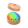 Mänguasjad Vikerkaar Pelmeen Pigistatav 8.5CM Aeglase Tagasilöögiga Pehme Pigistatav Dekompressioon Squishy Mänguasi Stressileevendaja Mänguasi Kingitus Kingitused S