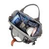 Multi Functional Mother and Baby Bag New Embroidery Thread Diamond Grid Large Capacity Rear Dry Wet Separation Bag Mommy Bag
