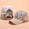 Woman Hats Flower Leaf Women's Summer Sunshade Outdoor Sun Protection Print Baseball Fashion Tide Cap