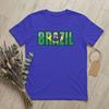 Unisex TShirts Brazilian Flag of Brazil BR Pride Casual Cotton Tees Short Sleeve Souvenir T Shirt Round Neck merchandise Plus Size