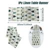 Christmas Tree Table Runner Merry Christmas Decoration 2025 Navidad Natal Xmas Gifts Snowflake Table Cover Happy New Year 2026
