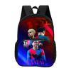 Travel Large Capacity Knapsack L-Lamin Yamal Students Kids Football Star School Bag with Front Pocket Backpack Sports Bookbag