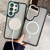 Luxury Matte Clear Magnetic Case for Samsung Galaxy S26 Edge S24 S23 S25 Ultra Plus S25FE S24FE for Magsafe Shockproof Cover