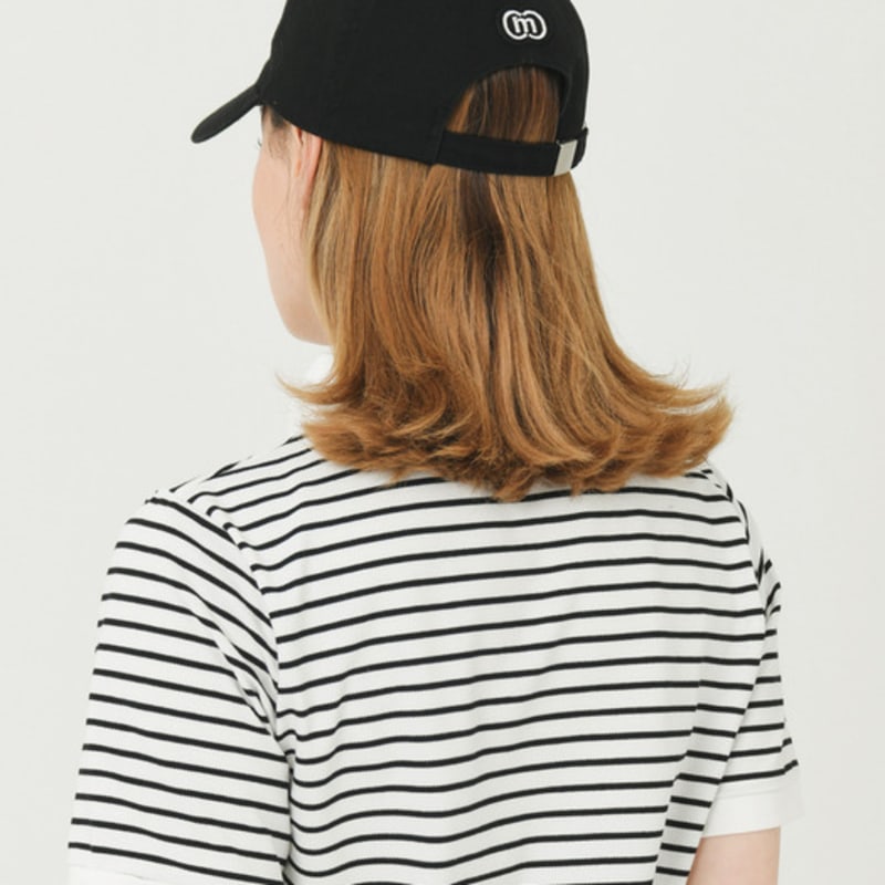 DOYOUKNOWMC ALL SEASON Pearl Stud Symbol Logo Soft Type Black Ball Cap