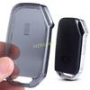 For Kia Forte Soul K3 K5 K8 Sorento Seltos Cerato Niro Optima Telluride Carnival Black Transparent Car Key Fob Case Cover
