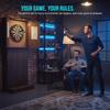 50 unidades 48mm Hastes de Dardos de Nylon Rosca 2BA Haste de Dardos + Anel de Proteção