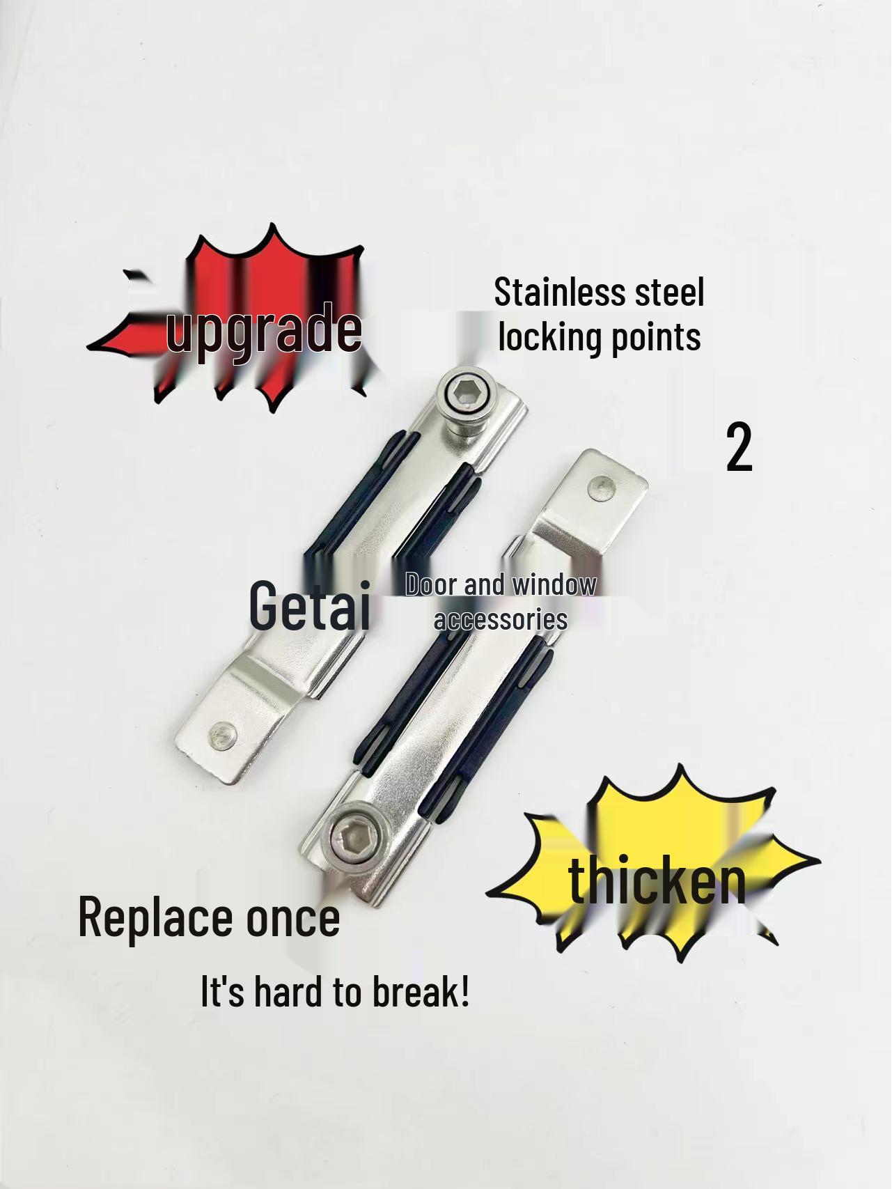 

304 Stainless Steel Actuator Lock Box for Aluminum Door and Window Handles