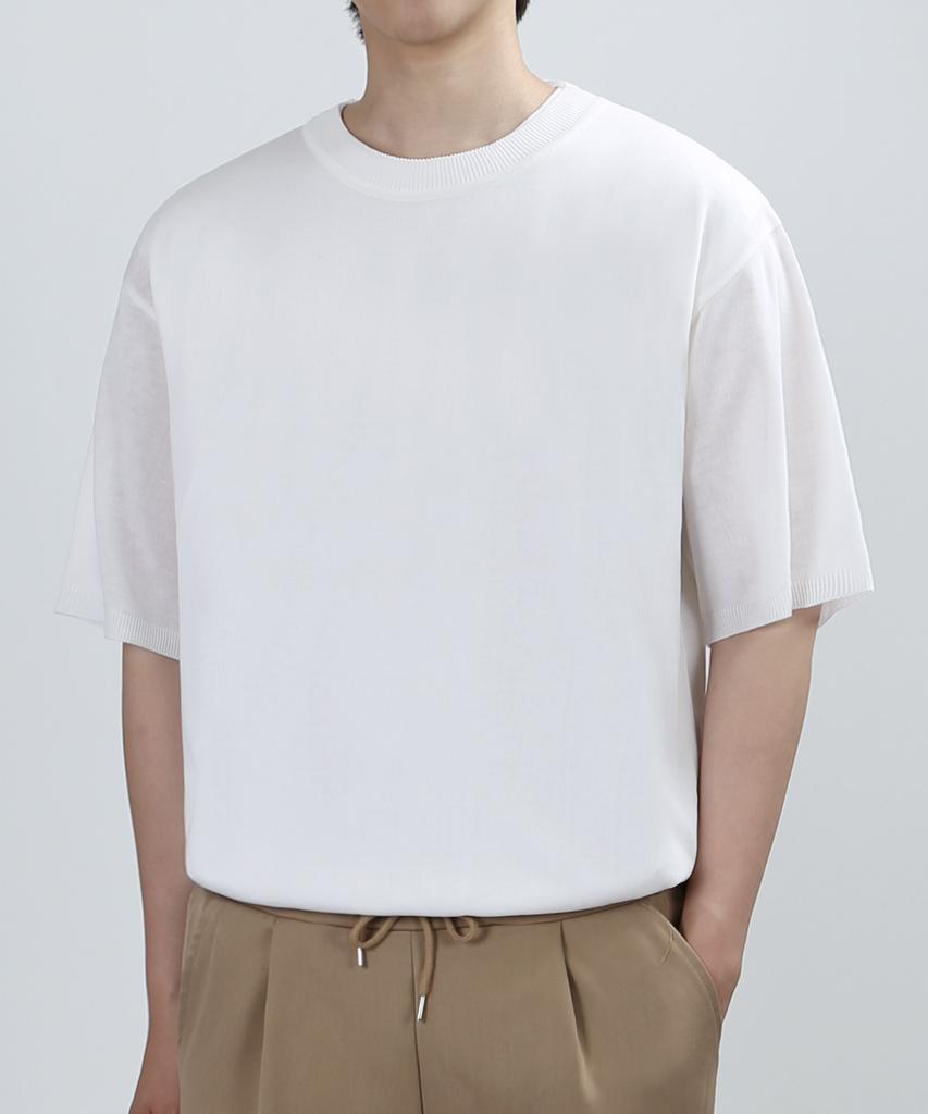 VERYVAIN Crew Breeze Knit (White)