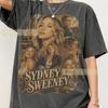 Sydney Sweeney Vintage Bootleg Tričko: Retro Streetwear Grafické tričko 90. let