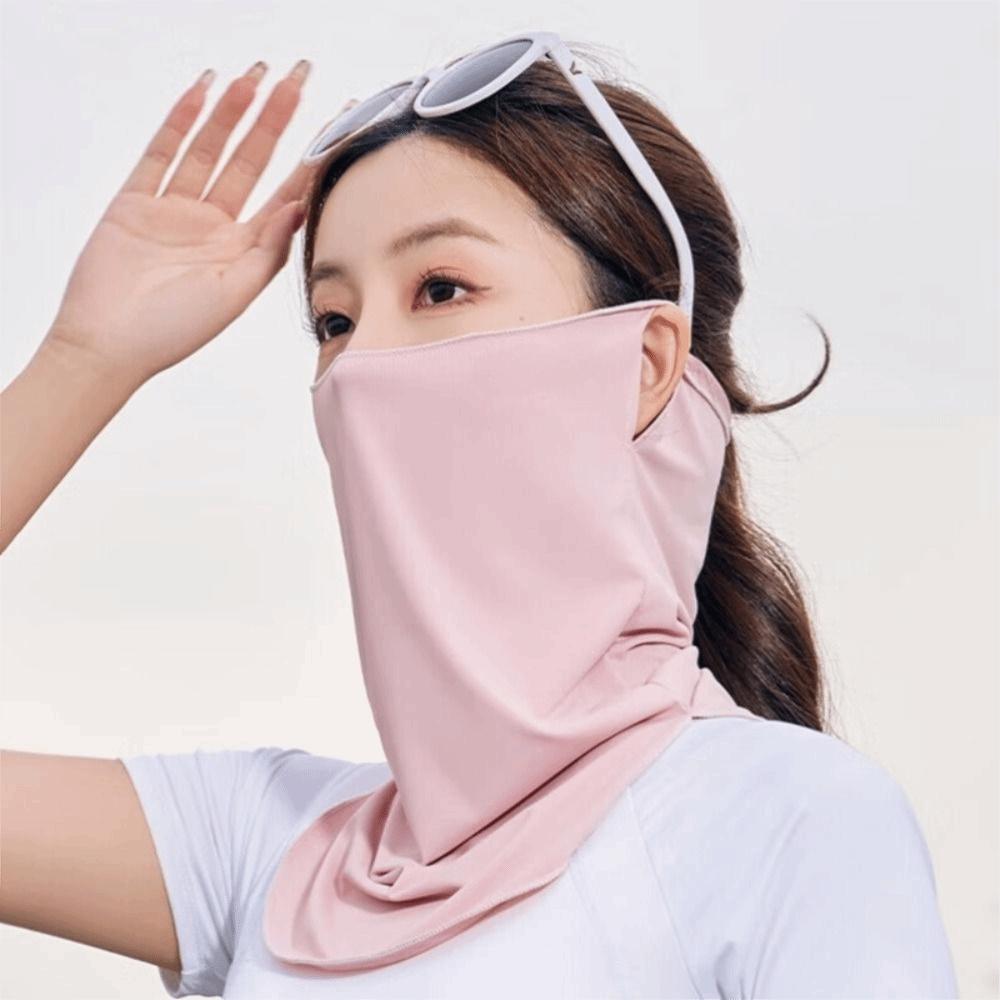 Ice Silk Ice Silk Bandana Breathable Cycling Balaclava Windproof Face Cover Scarf Men Women