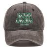 Baseball Cap With "SAUDI ARABIA" "YALLA SAUDI" Flag Printed , Adjustable Baseball Hat Lightweight Fashion Leisure Casual Sun Hat