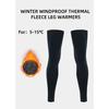 HISERW Cycling Cycling Warm Winter Keep Warm Cycling Leg Warmers Outdoor Sports Running Thermal Fleece Non-Slip Bicycle Warmers