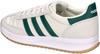 Кроссовки Adidas Run 70s 2.0 основной белый/коллегиальный зеленый/офф белый