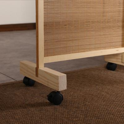 Soporte de Pie para Panel Divisor de Habitación con Ruedas, Pantalla de Privacidad de Madera de Alta Resistencia, Soportes para Pies, Base para Soporte de Pantalla Divisoria de Habitación