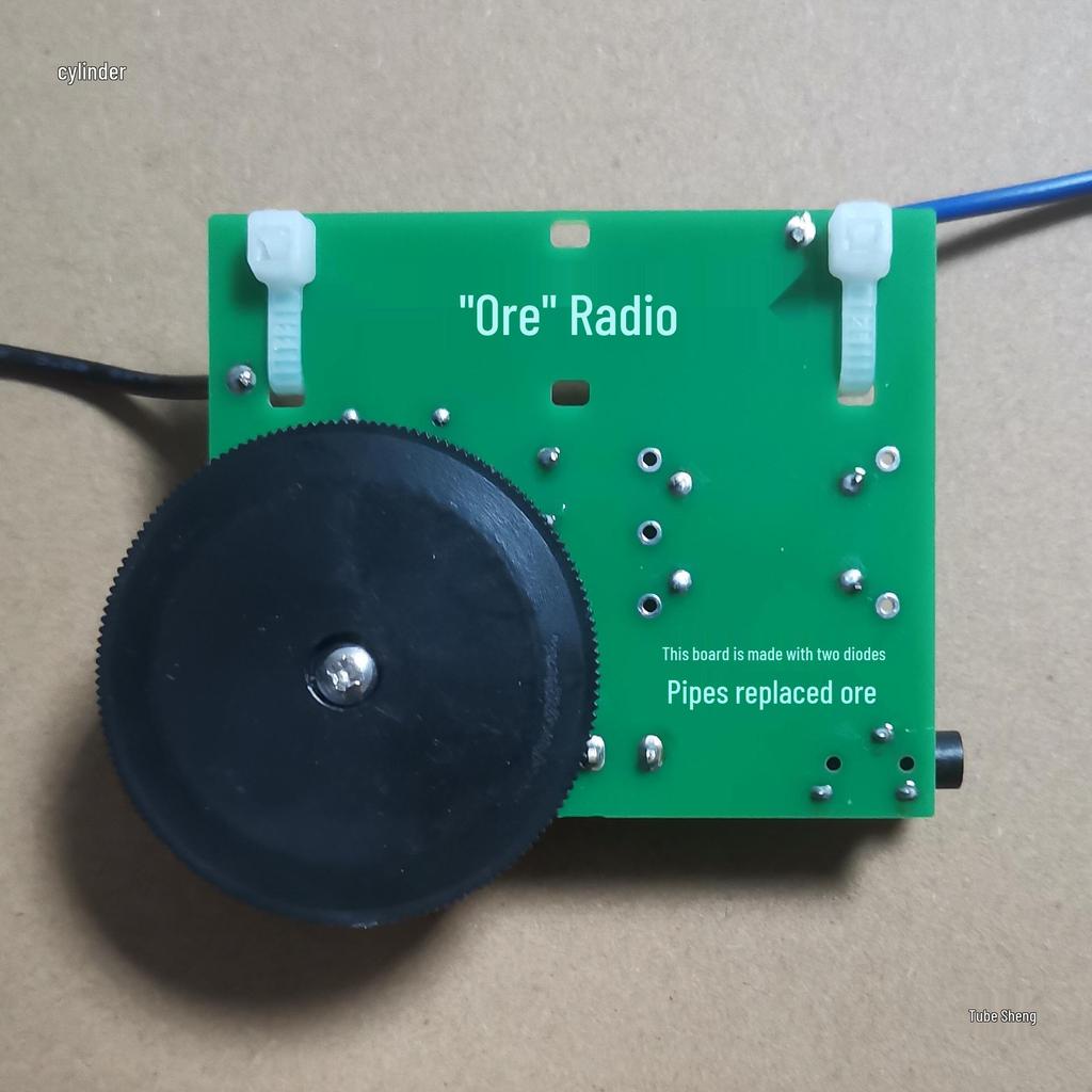 Crystal Radio: A Passive, Electricity-Free Radio Using a Diode Instead of a Crystal