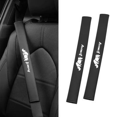 Seatbelt Cover JIMNY Exclusive Logo 40cm Length Seatbelt Pad Jimny Nomad Sierra All Vehicles Comfortable Shoulder and Neck Protection Seatbelt