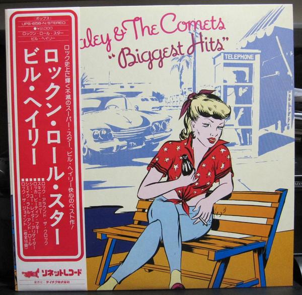 

LP Record BILL HALEY THE COMETS Biggest Hits UPS658 SONET 1977 Japan Obi Rock Used
