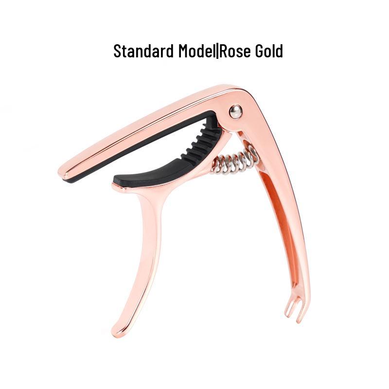 Folk & Wooden Guitar Capo with Bridge Pins & Tuning Clip