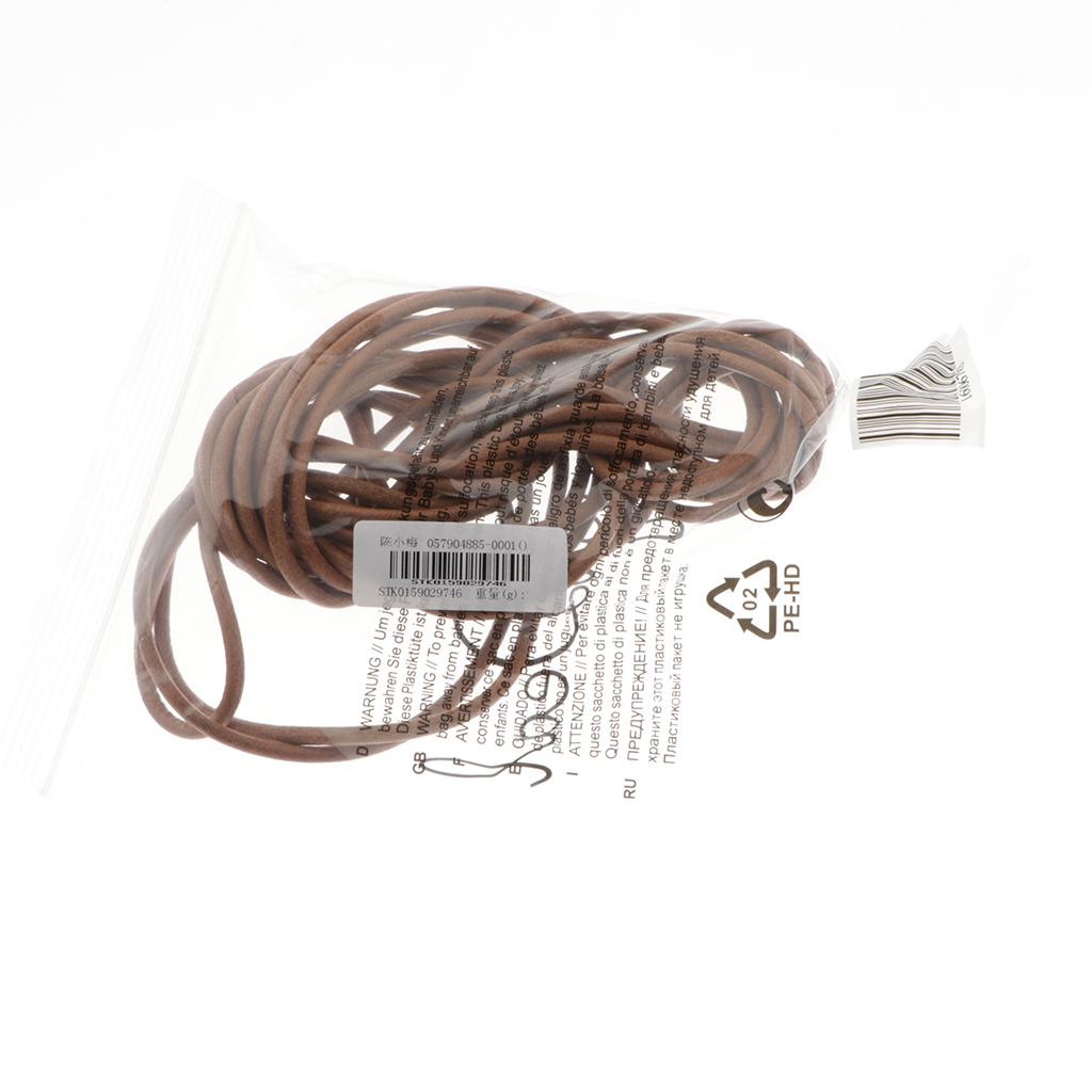 

5 метров кожаный ремешок-шнур для изготовления ювелирных изделий из ниток, браслетов своими руками 1 мм 4mm