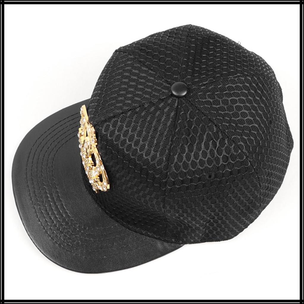 White Fang CZ505 Casual Cap with Crown and Flat Brim for Men and Women (Blue) - Cool, Sporty,