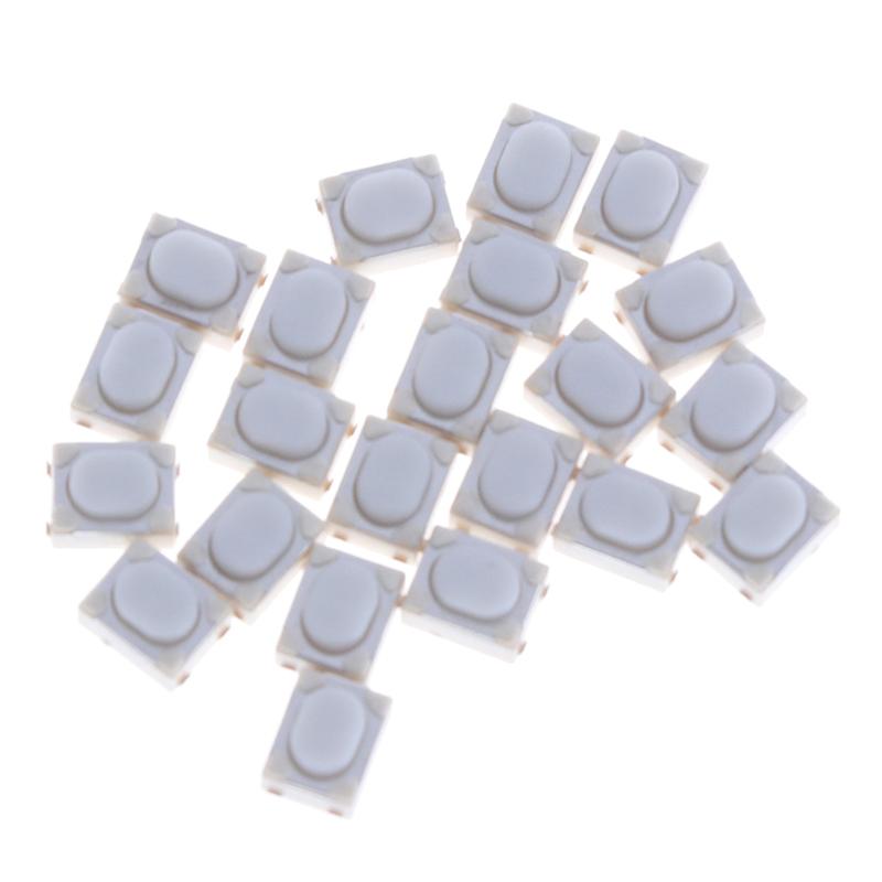 20 Stück 3*4*2.5Mm Smd Taktiler Schalter 4 Pin Touch Mikroschalter Drucktastenschalter