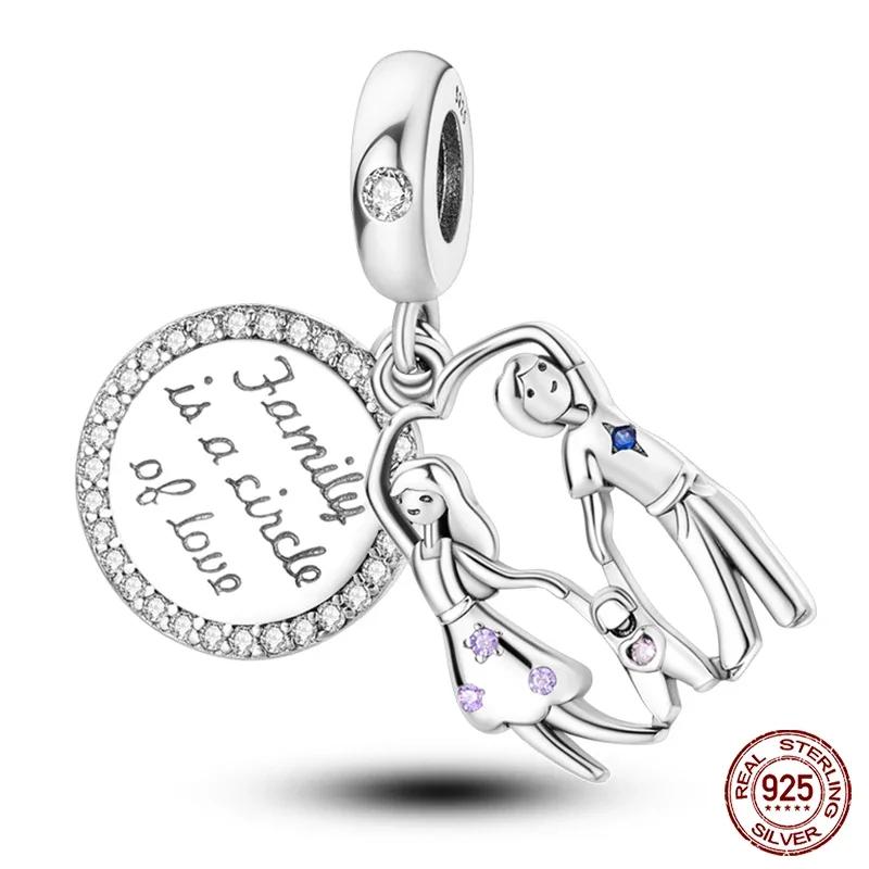 925 Silver Fashion Camera Coffee Cup Flower Charms Beads Fit 925 Original Bracelet DIY Birthday Jewelry Making for Women