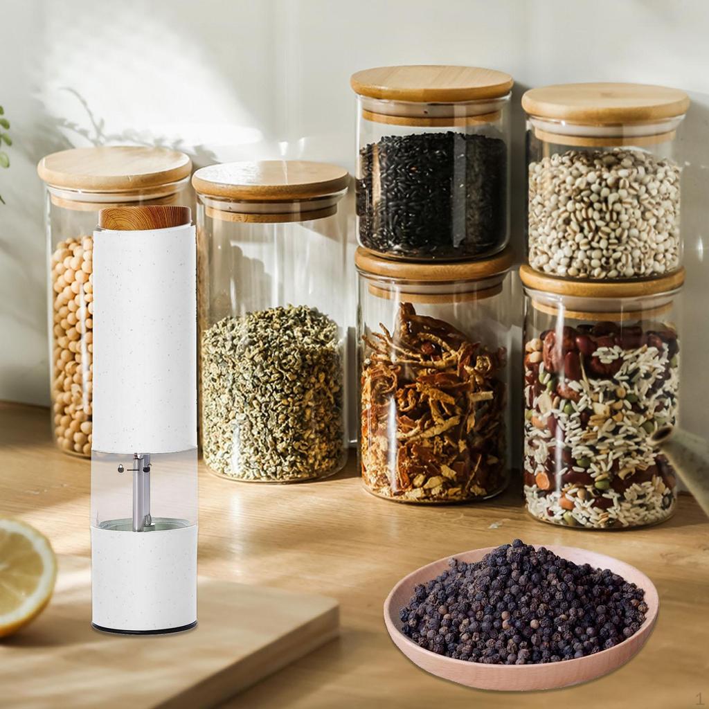 Electric Peppers Grinder Professional Spice Mills for Kitchen Camping Travel