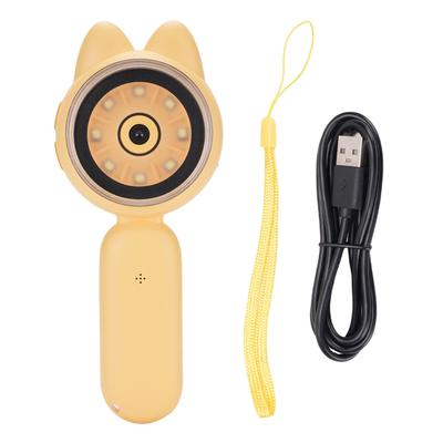 Kids Pocket Microscope HD 2 Inch Screen Digital Handheld Magnifying Glass with Lanyard for Children