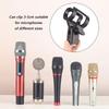 Adjustable Professional Sound Microphone Clamp Accessories Clip Holder For Microphone Stand Bracket Suspension Arm