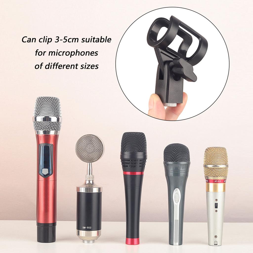 Adjustable Professional Sound Microphone Clamp Accessories Clip Holder For Microphone Stand Bracket Suspension Arm