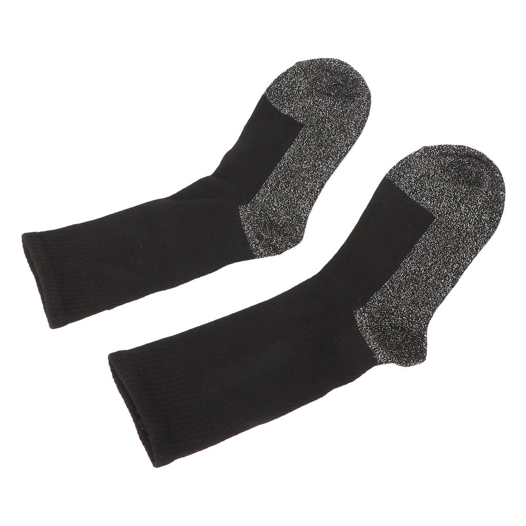 Selbsterwärmende Socken 35 Grad Celsius Aluminisierte Faser Thermosocken Warm Dick Beheizte Socken für
