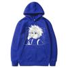 Funny Japna Anime Hunter X Hunter Mikiny Unisex dámska mikina s dlhým rukávom Killua Zoldyck Manga Unisex Oversized Hoodie Street