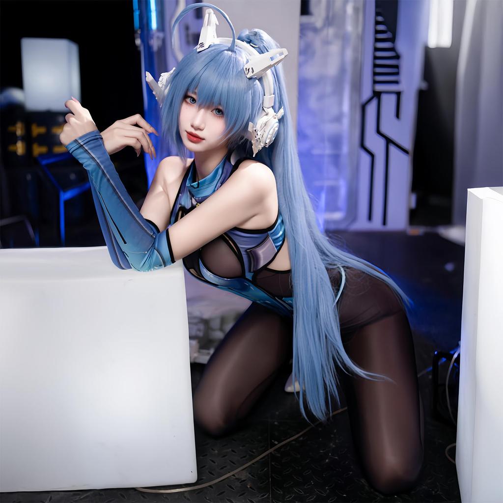 SENMHS Sexy Cyberpunk Senki Cosplay Zentai Lingerie Costume with Perfect for or Any Other A Sexy Gift for Your Girlfriend or One Size Fits Full-Body