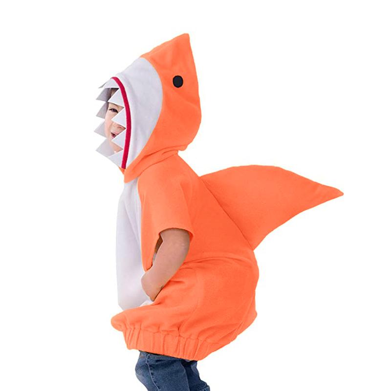 Blue Shark Costume For Babies Halloween Costume For Kids Multicolor Shark Hoodie For Toddler 2022 New Cosplay Purim Carnival