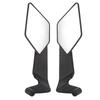 Motorcycle Wind Wing Side Rearview Mirrors Aluminium Alloy Adjustable 360 Degrees  Rotating Rear View Mirrors