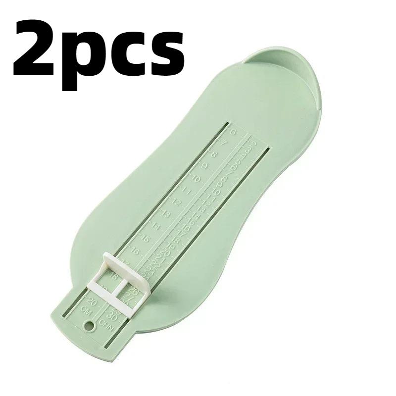 2 Stück Baby Fußlineal Kinder Kleinkind Fußmesslehre Schuhgrößenmesslineal für Alle Größen Säugling Kind US Standard Schuhgröße