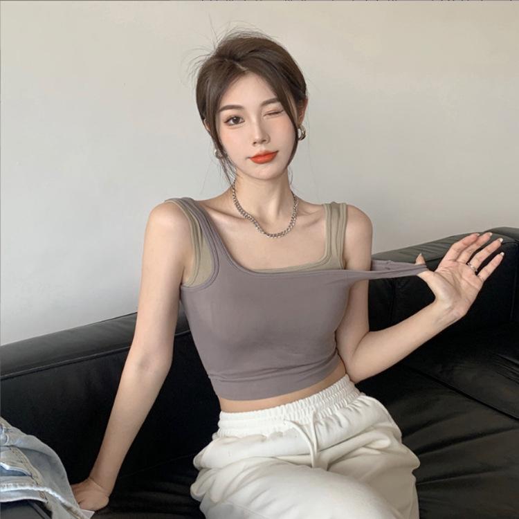 Spicy Girl Podprsenka Braletka s pevnými ramínky, polstrovaná, racerback - Krásná záda, bandeau dámský vrchní díl spodního prádla