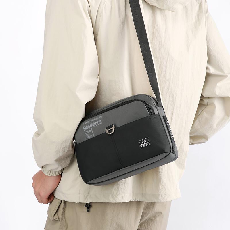 Outdoor Men's Shoulder Bag Oxford Crossbody Bag