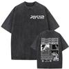 Rapper Dellafuente  Tour Vintage Washed Tshirt Unisex Women Short Sleeve Hip Hop Tshirt Oversized  Cotton Casual T Shirts
