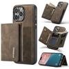 Magnetische 2-in-1 Afneembare Portemonnee Telefoonhoes voor IPhone 16 15 Plus Pro Max Leer met Kaarthouder Cover