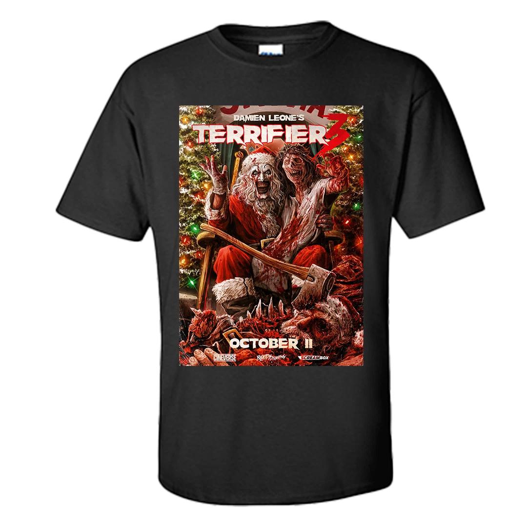 Art the Clown t shirt Santa Art Terrifier Shirt S-XXXL 2XL