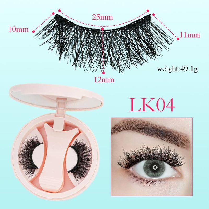 Lashie - Magnetic Dense False Eyelashes with Mirror Case