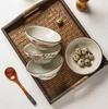 ZISIZ Jingdezhen Underglaze Ceramic 5-inch Bowls (Set of 6)