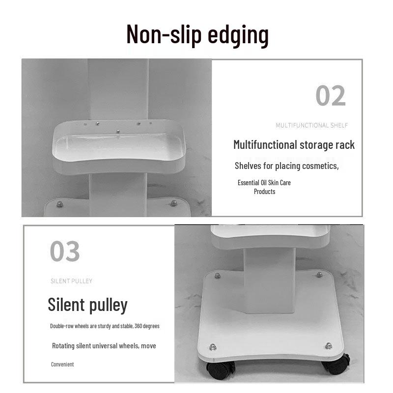 Tragbarer Kosmetikwagen - Mobiler Schreibtisch-Werkzeugorganizer